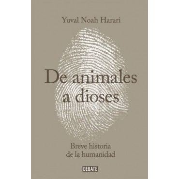 3. De animales a dioses: Breve historia de la humanidad.
En este libro, el autor Yuval Noah Harari traza una breve historia de la humanidad, y cómo logran imponerse en su lucha por la existencia.
Foto: Gandhi.
