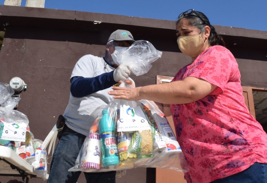 Con la entrega de 5.5 toneladas de alimentos, concluye segunda fase del Programa de Ayuda Humanitaria de GPO