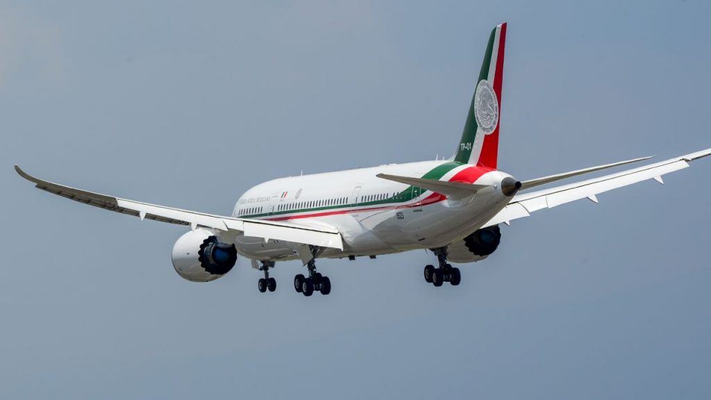 ¿Por qué regresó a México el avión presidencial?