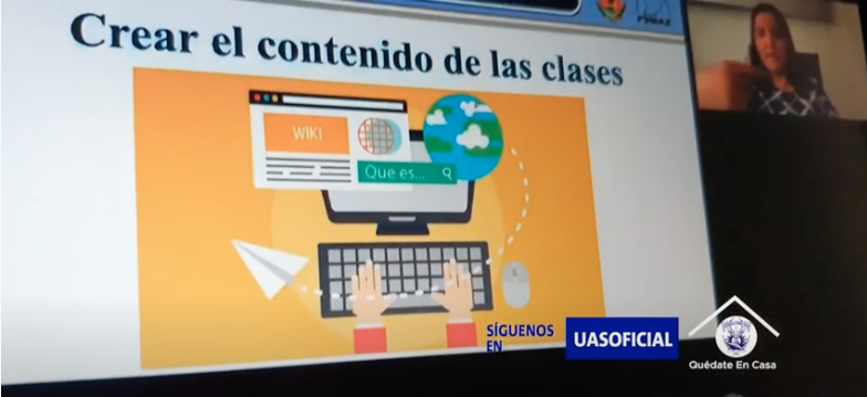 Capacitará UAS a docentes para el uso de plataformas digitales