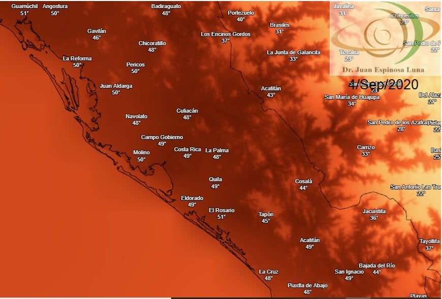 CALOR EXTREMO SINALOA