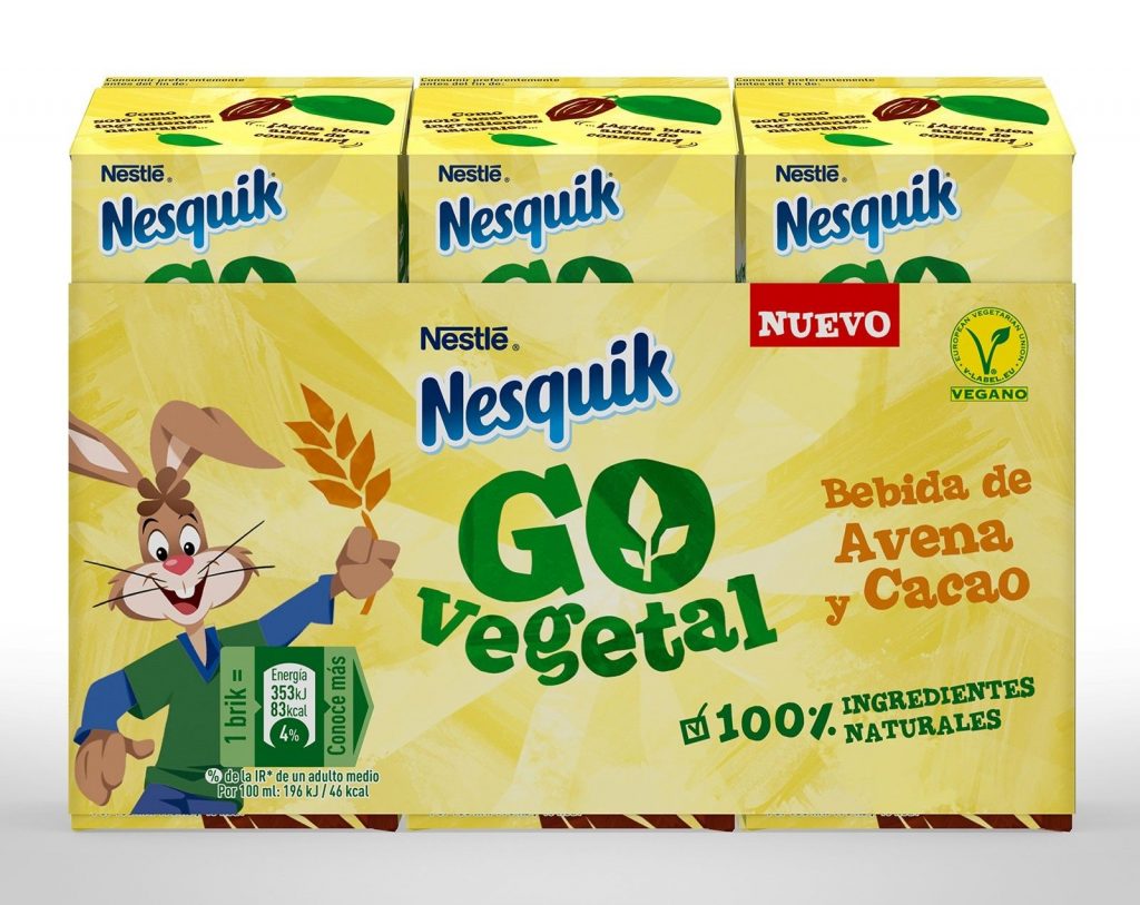 nesquik vegano