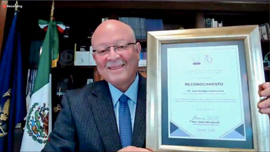 Reconocen liderazgo y labor del doctor Guerra Liera al frente del CRN de la ANUIES
