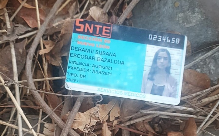Encuentran identificación de Debanhi Escobar en unos condominios de Monterrey