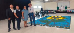 Buscan romper Récord Guinness en Mocorito con el mosaico artístico de girasoles más grande del mundo