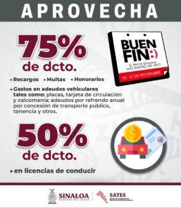 Gobierno del Estado ofrecerá descuentos en trámites vehiculares por el Buen Fin