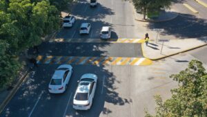 Paso seguro a nivel banqueta en bulevar Enrique Sánchez Alonso concluye su construcción