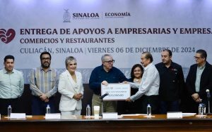 Comienzan a fluir primeros apoyos para comerciantes de Culiacán