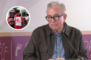 “Hay disposición de que los acompañe un grupo de la policía, que los escolten”: Gobernador sobre resguardo a Cruz Roja