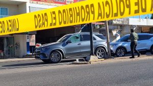 Persona armada hirió a un posible “robacarros”, quien participó en los despojos de la mañana de este martes, informa SSPE