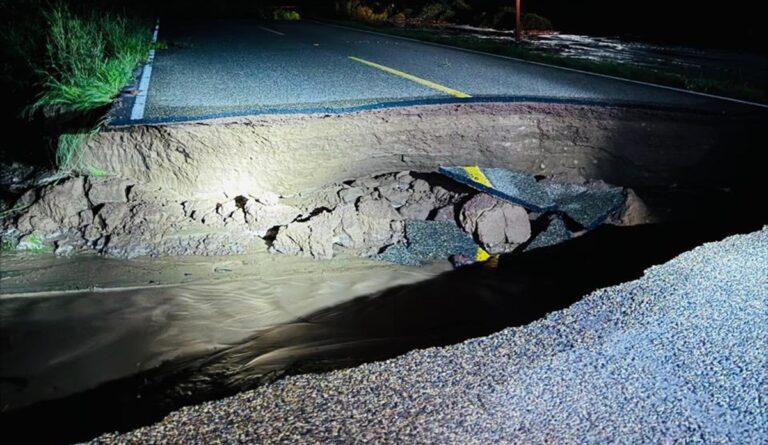 Carreteras de Sinaloa sufren daños estimados hasta en 50 mdp por lluvias