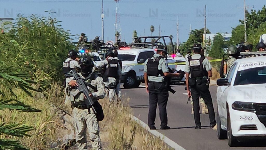 Atacan a balazos a elementos de la Guardia Naciona