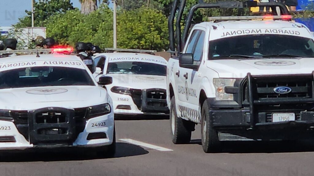 Atacan a balazos a elementos de la Guardia Naciona