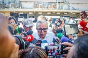 Gobernador de Sinaloa, Rubén Rocha Moya en entrevista