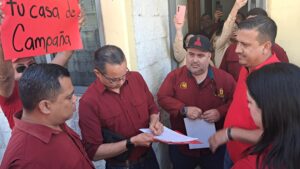 Pide Homar Salas respeto en la elección de dirigente de STASAC Homar Salas pide respeto en la elección del STASAC