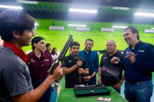 ISDE entrega material a disciplina de Tiro Deportivo en Culiacán ISDE entrega apoyos a Tiro deportivo