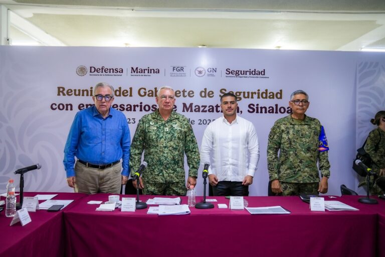 Omar García Harfuch en Mazatlán, Sinaloa