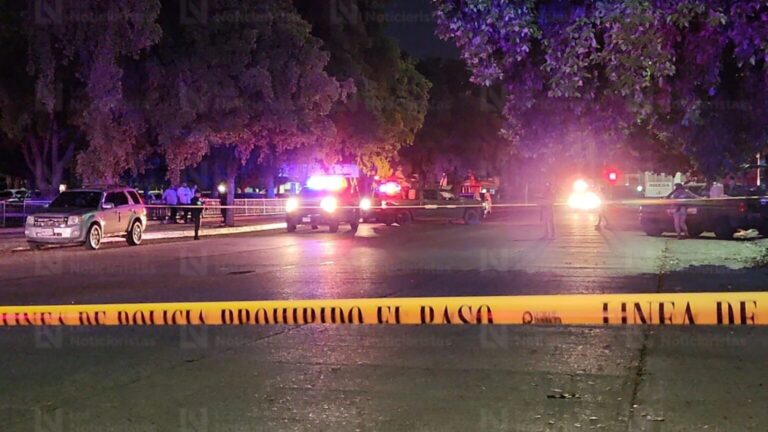 Persona asesinada cerca de Palacio de Gobierno