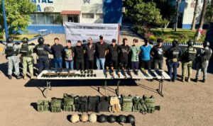 ¡Son de Jalisco, Mexicali, Michoacán y Sinaloa! Los 10 sicarios detenidos en operativo en Portalegre, Culiacán Detenidos en Portalegre