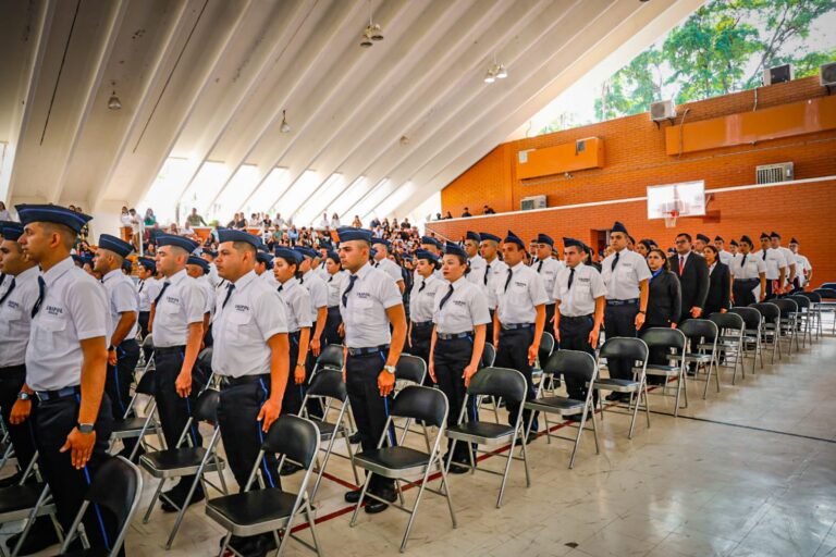 Sinaloa fortalece a la FGE, Policía Estatal y Policías Municipales, con 191 nuevos elementos, recíen graduados Graduación de Cadetes de policia