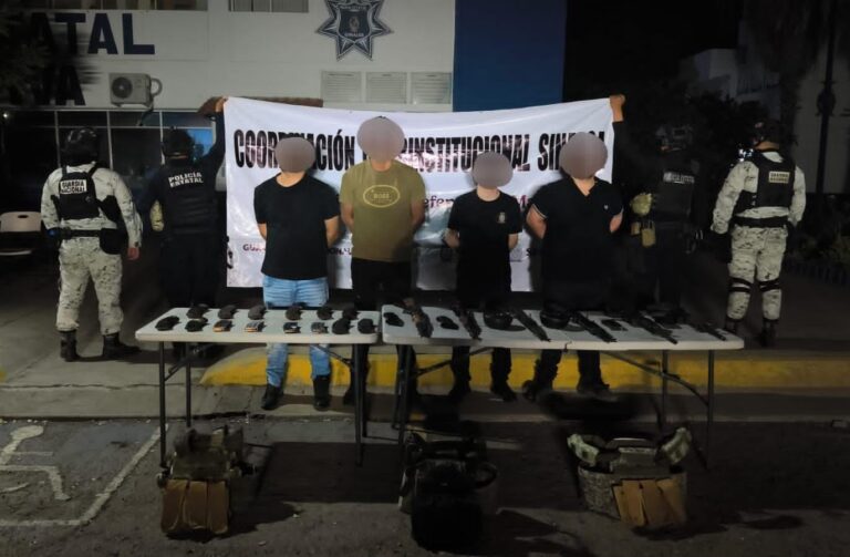 Sicarios detenidos en Valle Alto