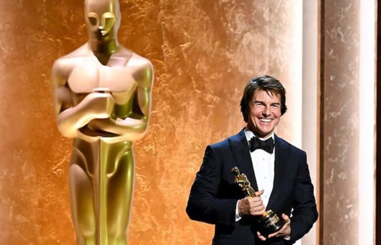 Tom Cruise recibe Oscar honorifico