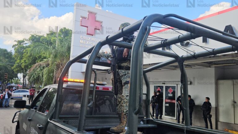 Balacera en la Renato, deja un herido, fue llevado a Cruz Roja