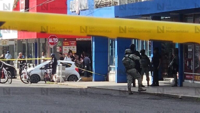 Balacera en pleno centro de Culiacán, Sinaloa deja a dos personas heridas Balacera en pleno centro de Culiacán