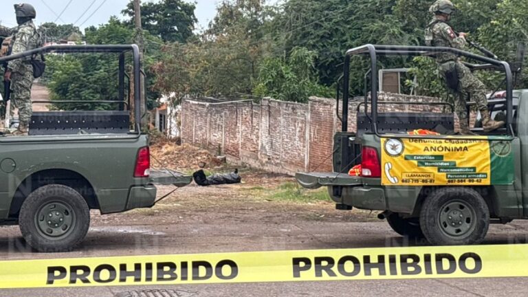 Encuentran cuerpo asesinado envuelto en bolsas negras en Culiacán