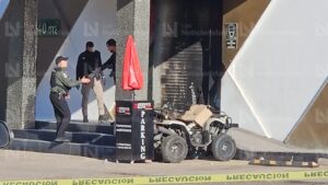 Queman casino en sector de Villa Universidad en Culiacán