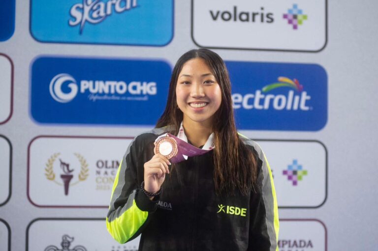 La sinaloense Mia Chen se prepara rumbo a la Olimpiada Nacional CONADE 2026 La sinaloense Mia Chen