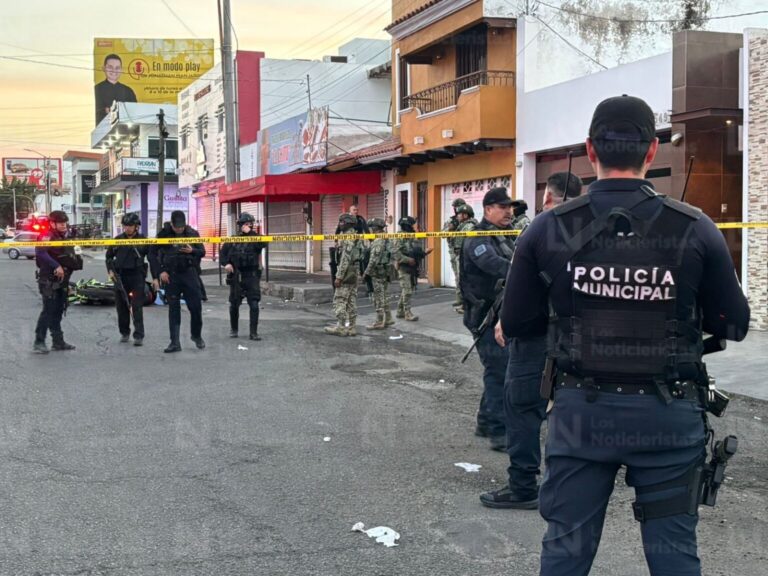 Policía ejecutado en el centro de Culiacán