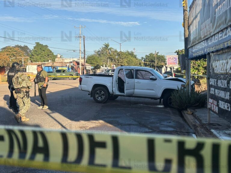 Atacan a balazos a director de tránsito de Culiacán, muere en el trayecto