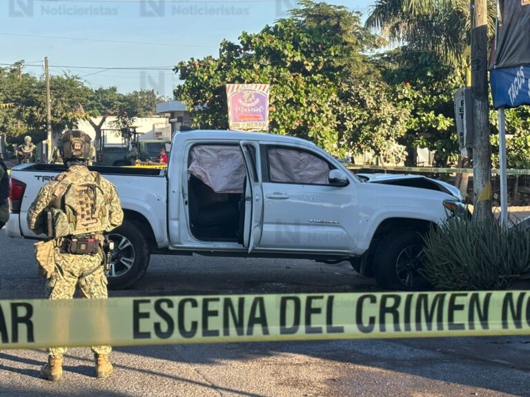 Atacan a balazos a director de tránsito de Culiacán, muere en el trayecto