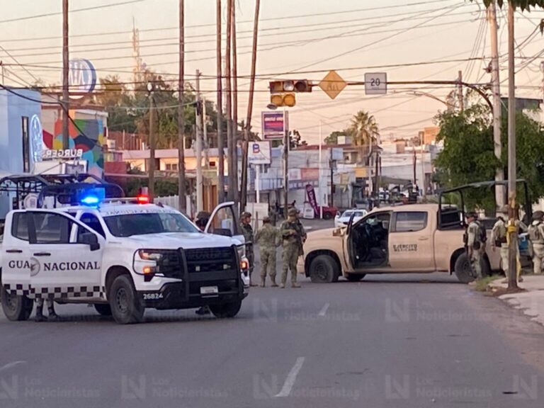 Balacera en Tierra Blanca en Culiacán