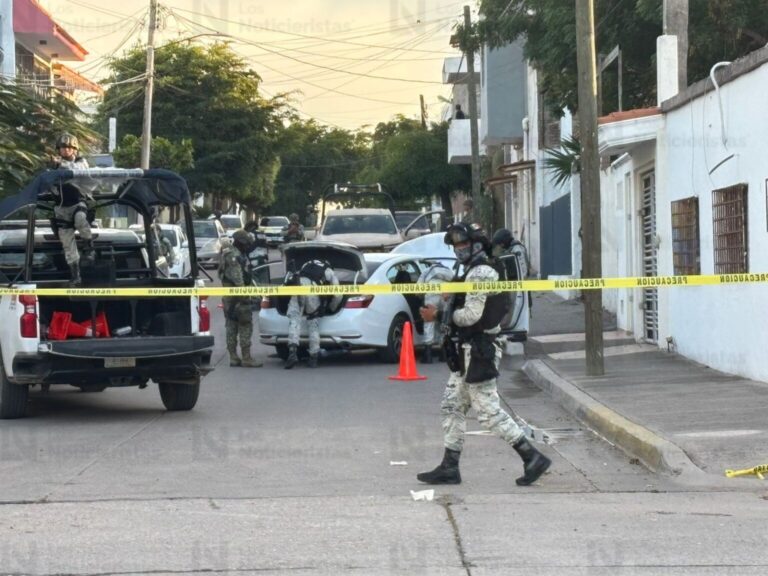Balacera en Tierra Blanca en Culiacán