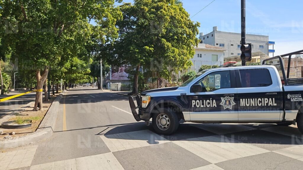 Balacera en el centro de Culiacán, deja dos policias heridos