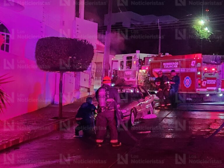 Encuentran calcinados dos cuerpos en la cajuela de un carro en Culiacán