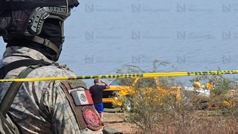 Encuentran cuerpo sin vida del soldado en la Presa Sanalona