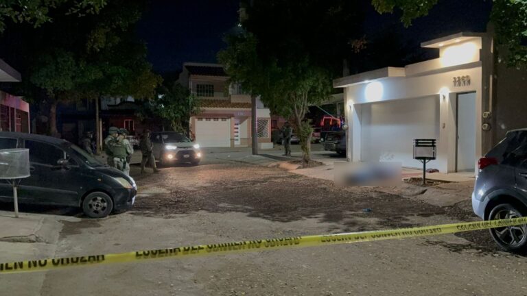 Enfrentamiento en Villa Fontana, Culiacán, deja un hombre fallecido