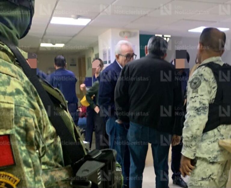 Gobernador madruga al hospital a conocer estado de diputados de MC