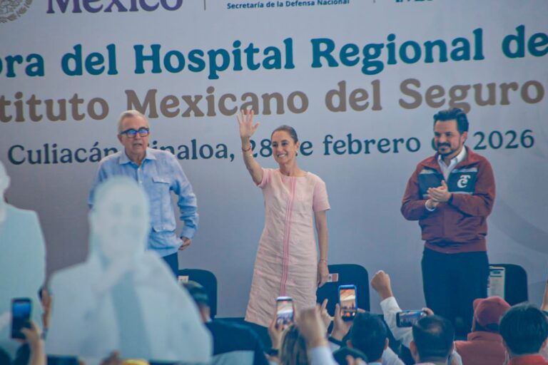 Claudia Sheinbaum gira por Culiacán, Sinaloa