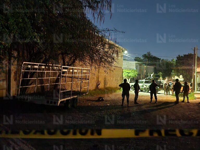 Era una mujer la personna envuelta en plastico en El Palmito en Culiacán