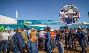 Gobernador de Sinaloa, Rubén Rocha en la EXPO AGRO 2026