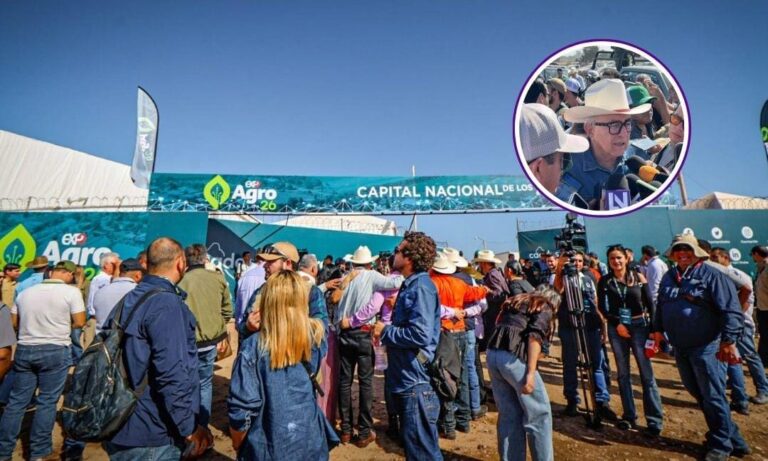 Gobernador de Sinaloa, Rubén Rocha en la EXPO AGRO 2026