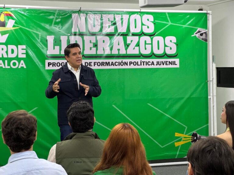 Ricardo Madrid, dirigente del Verde en Sinaloa