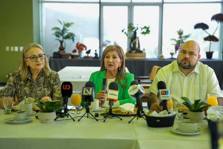 Se reúne presidenta de JUCOPO con medios de comunicación en Mazatlán
