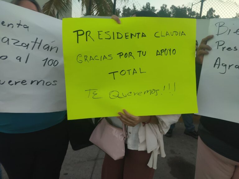Trabajadores de la UAS, agradecen a Claudia Sheinbaum