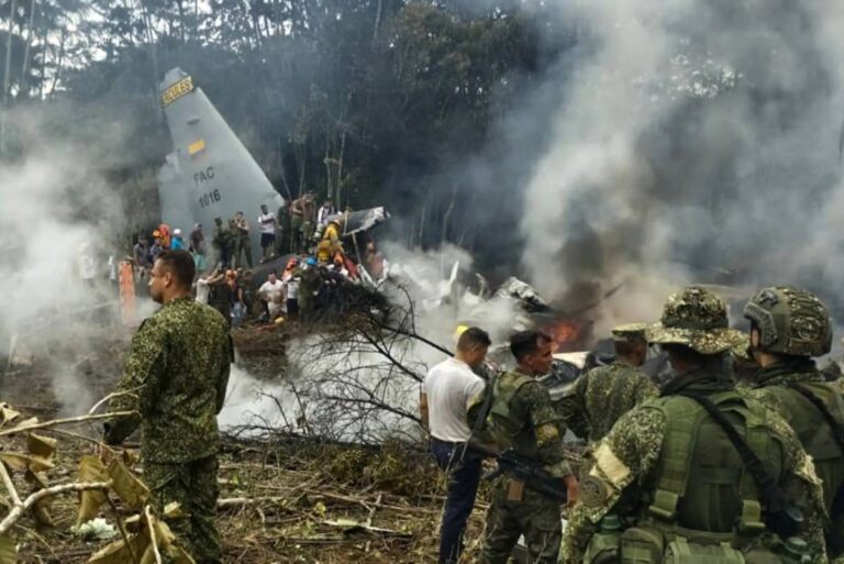 Accidente de avión de la Fuerza Aérea Colombiana