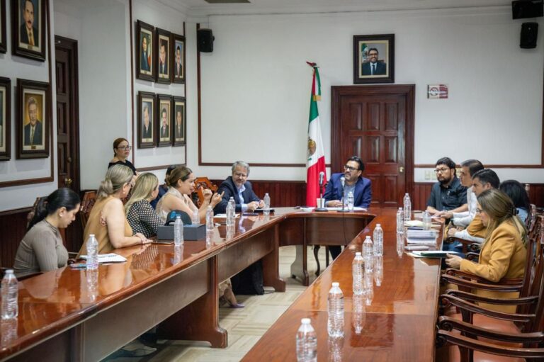 Alcalde encabeza reunión sobre tema del centro de Culiacán